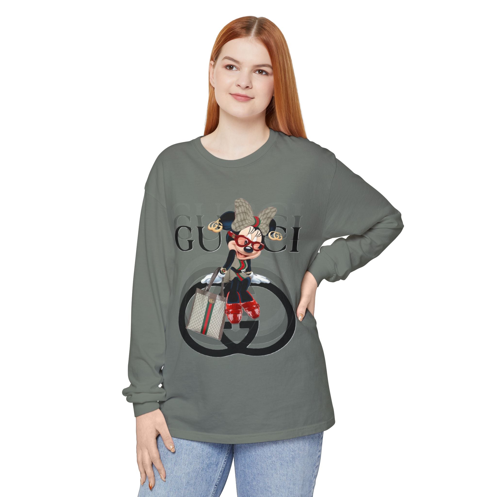 Maxi Mouse Team Diva Long Sleeve T-Shirt