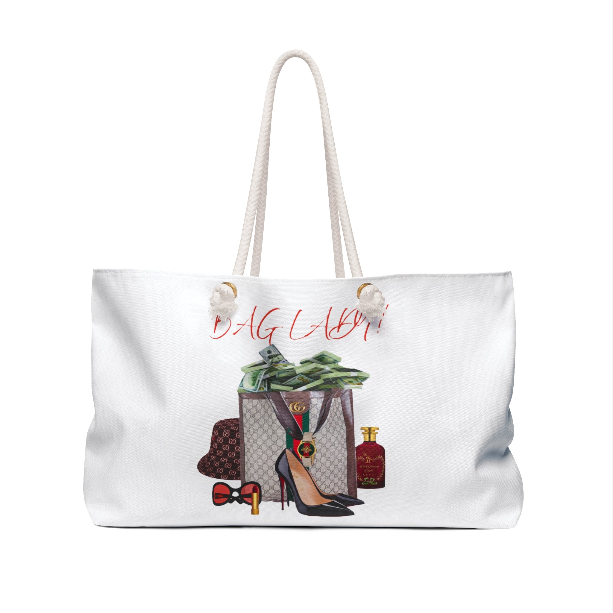 Chic 'Bag Lady' Weekender Bag — Team Diva Collection Travel Tote