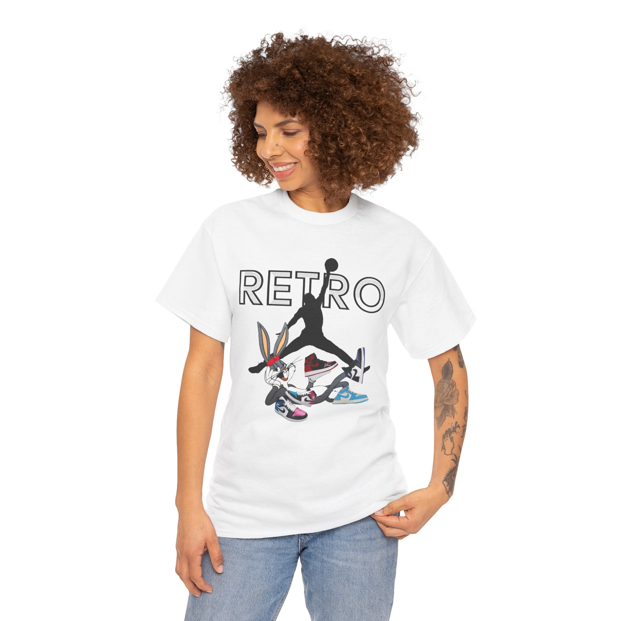 Retro Bugs  Sneaker Tee