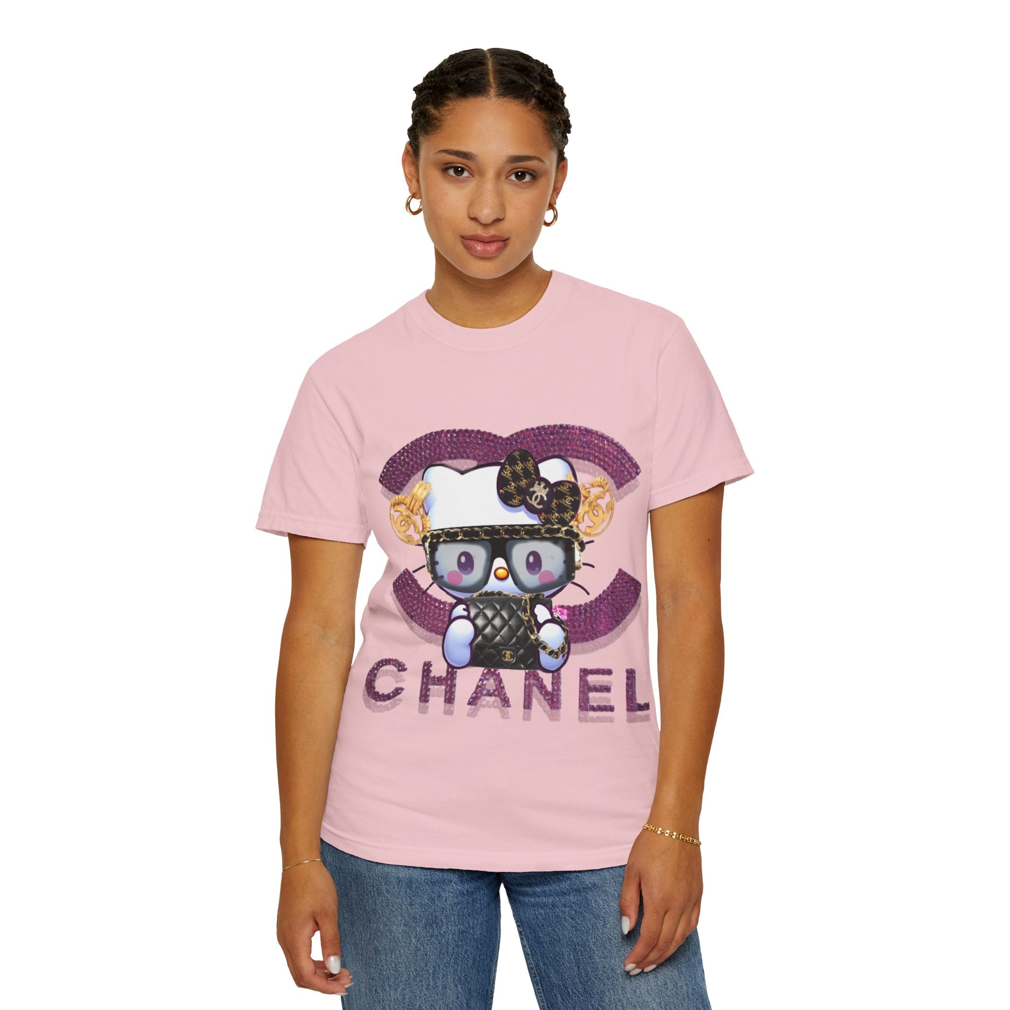 Team Diva Collection |Hello Kitty Chanel-Inspired T-Shirt