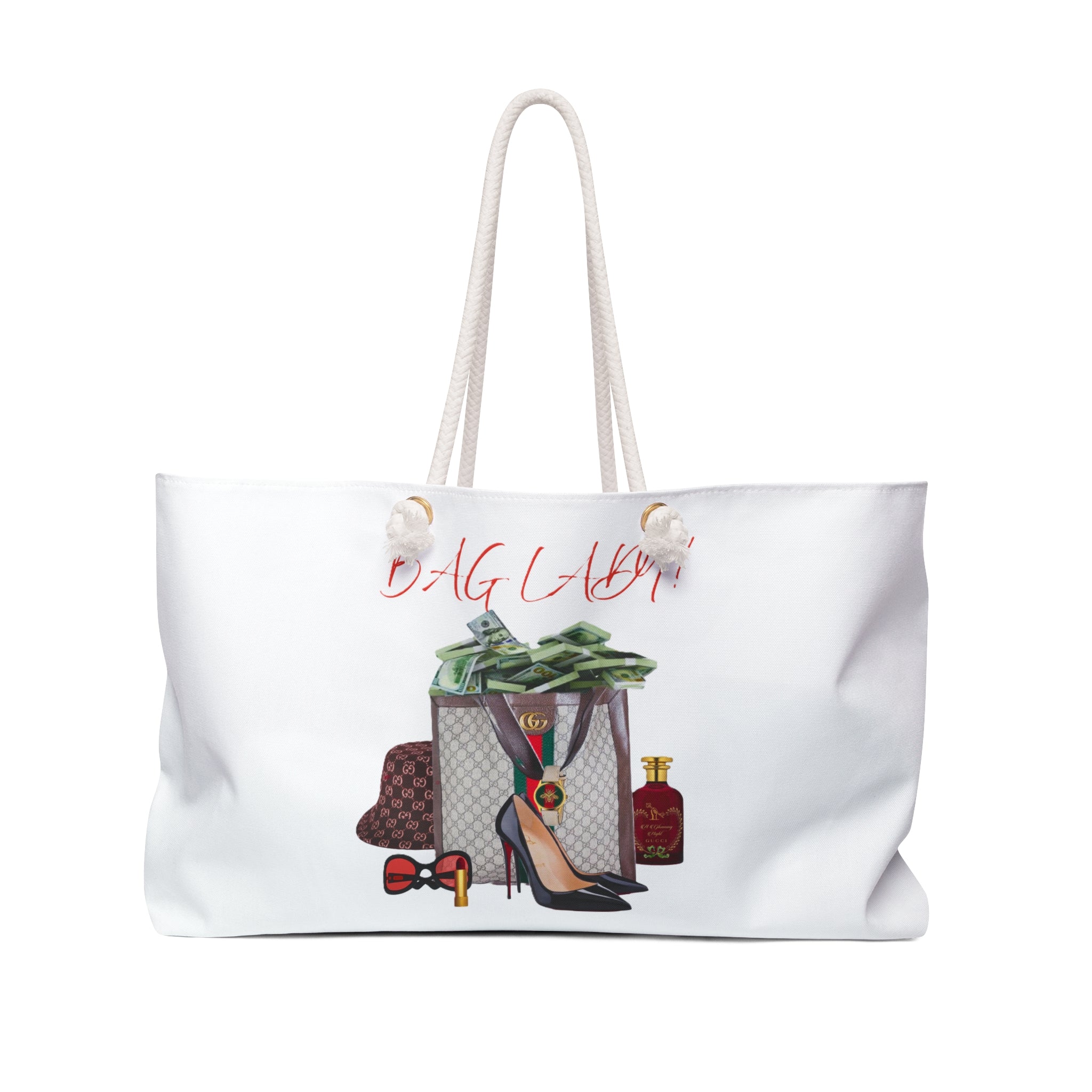 Chic 'Bag Lady' Weekender Bag — Team Diva Collection Travel Tote