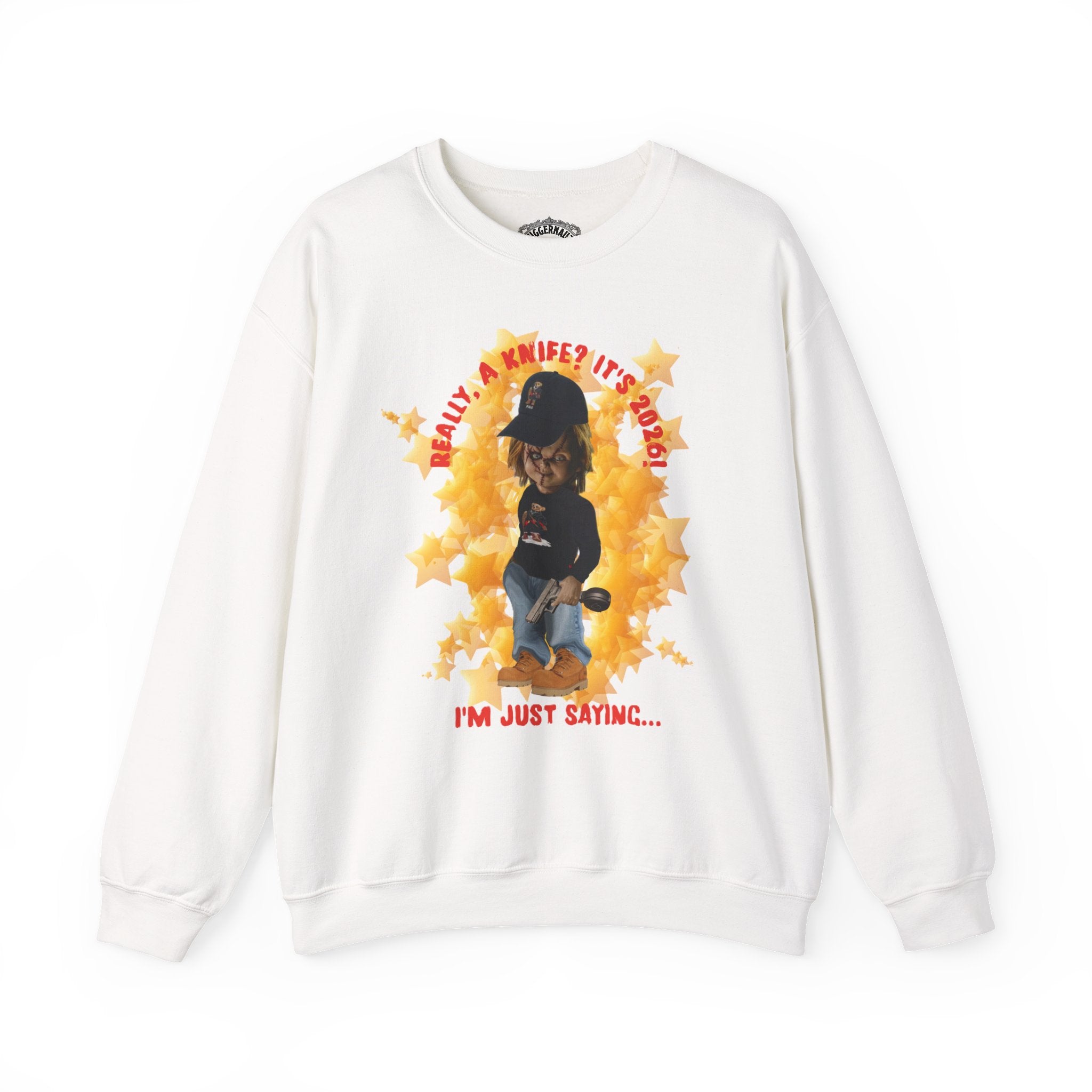 Bad Boy Collection Sweatshirt —2026 ' I'm Just Saying' Graphic