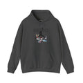 Retro Sneaker Hoodie — "RETRO" Graphic Pullover with Vintage Cartoon Collage