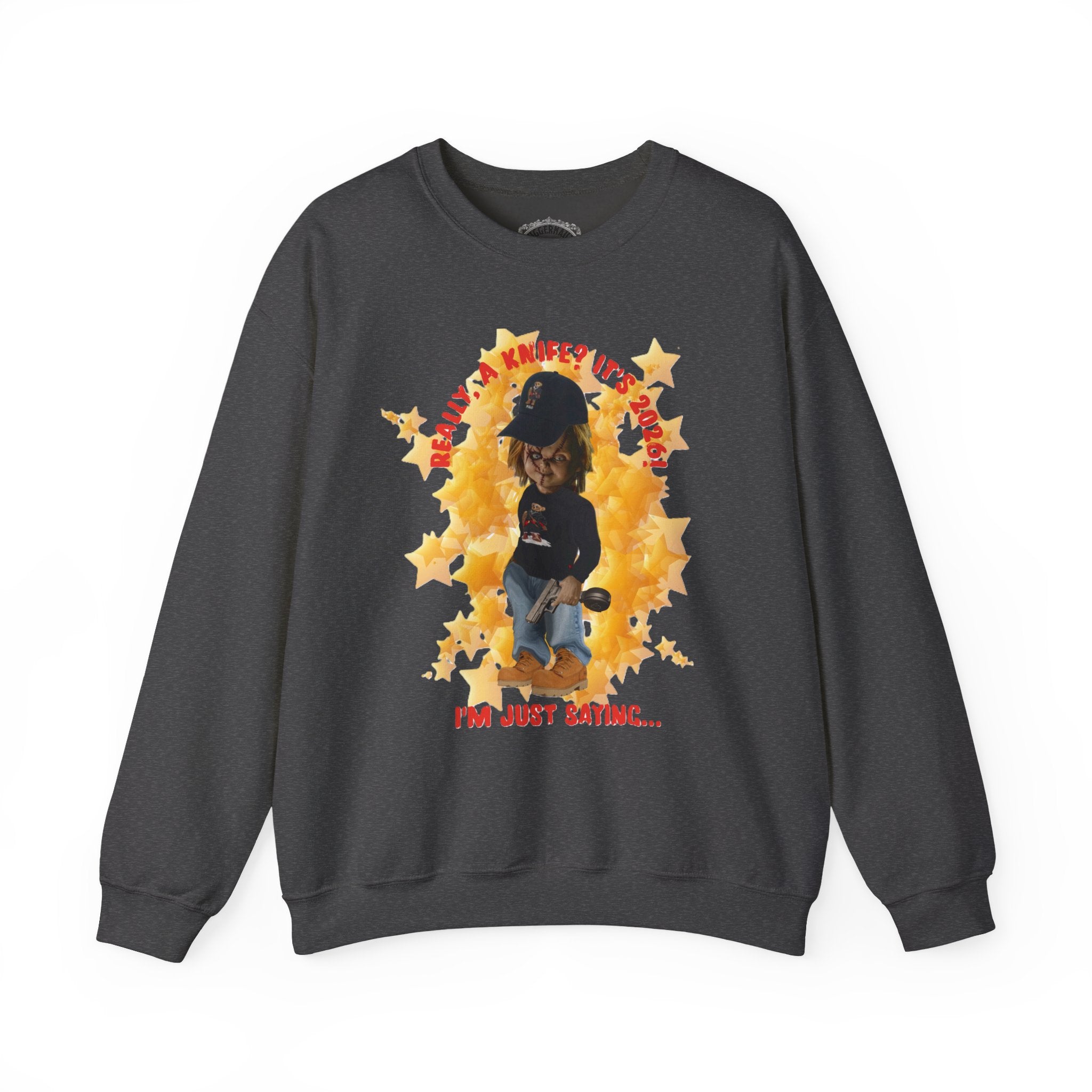 Bad Boy Collection Sweatshirt —2026 ' I'm Just Saying' Graphic