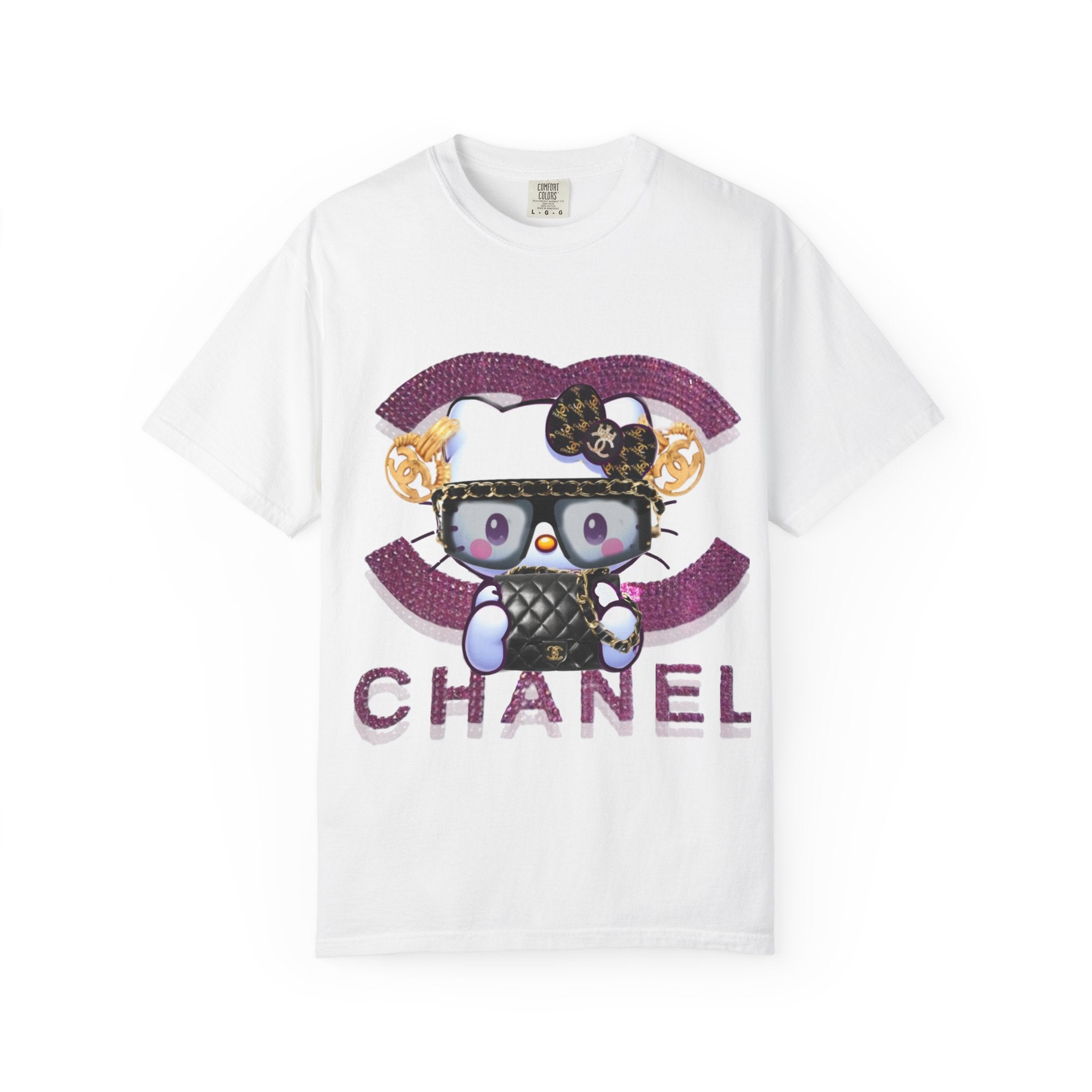 Team Diva Collection |Hello Kitty Chanel-Inspired T-Shirt