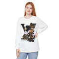 Maxi Mouse Designer Logo Long Sleeve Tee| Team Diva