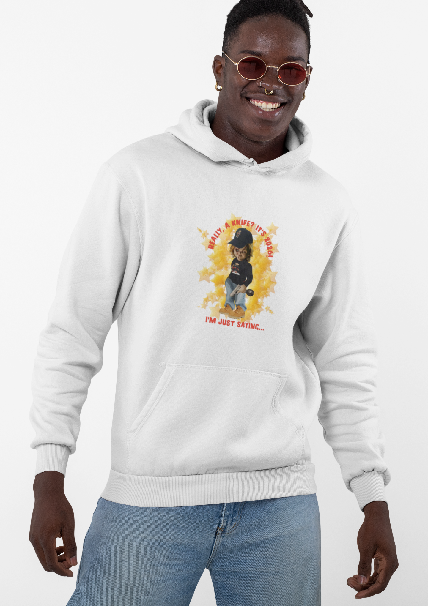 2026 Chuck Hoodie | I'm Just Saying Sweatshirt