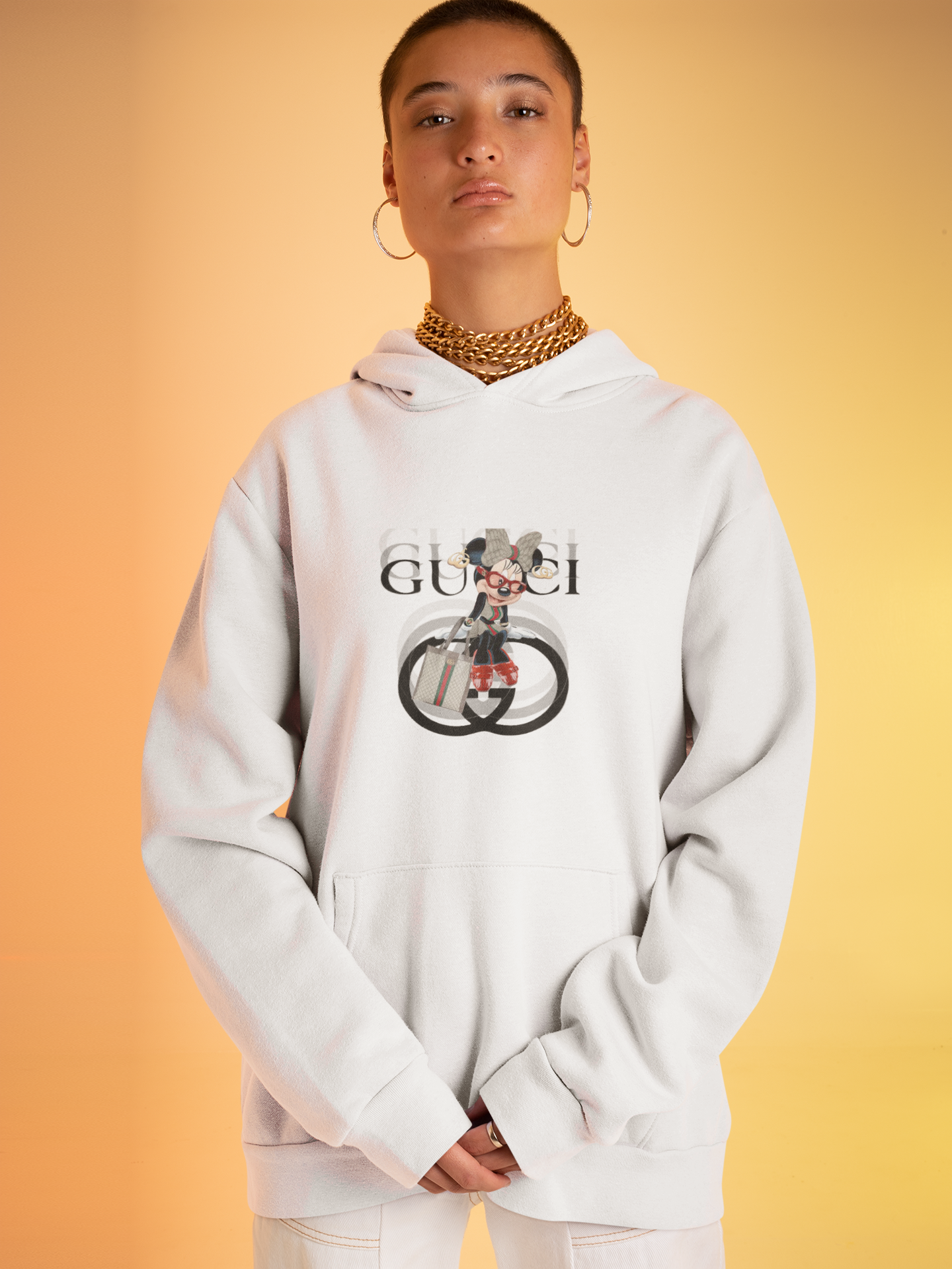 Maxi Mouse Graphic Hoodie — Team Diva Classic Collection