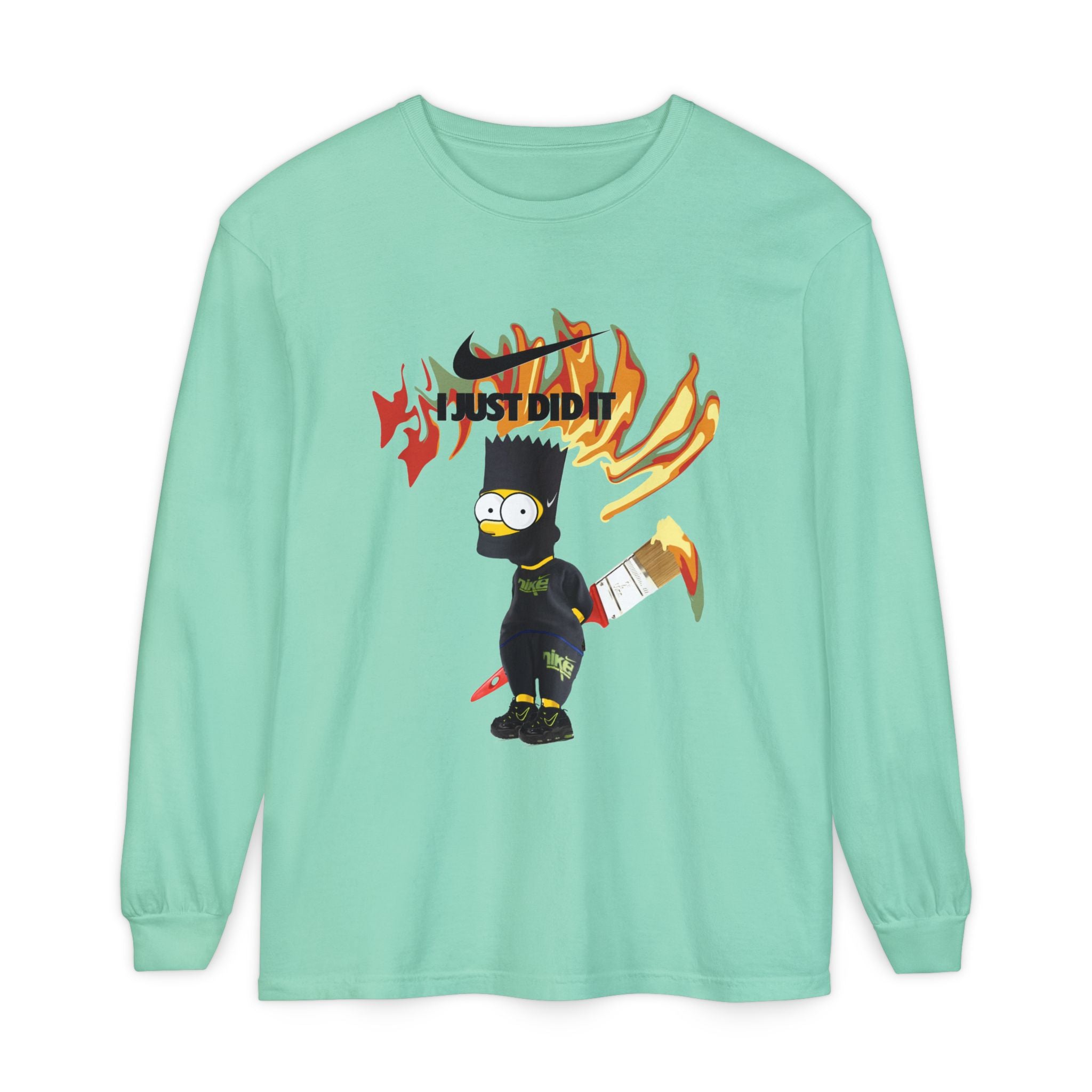 Bad Boy Collection Graphic Long Sleeve Tee — "I Just Did It" Streetwear