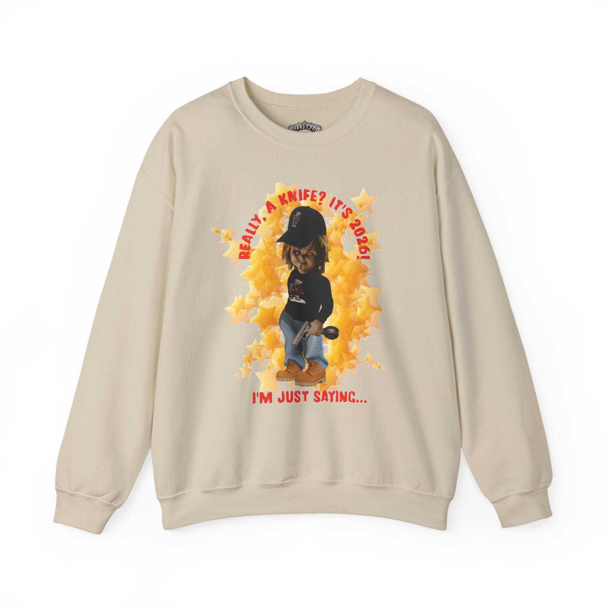 Bad Boy Collection Sweatshirt —2026 ' I'm Just Saying' Graphic