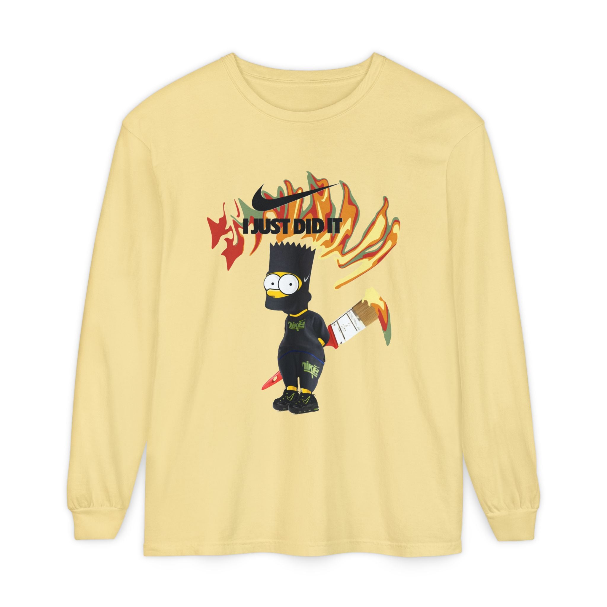 Bad Boy Collection Graphic Long Sleeve Tee — "I Just Did It" Streetwear