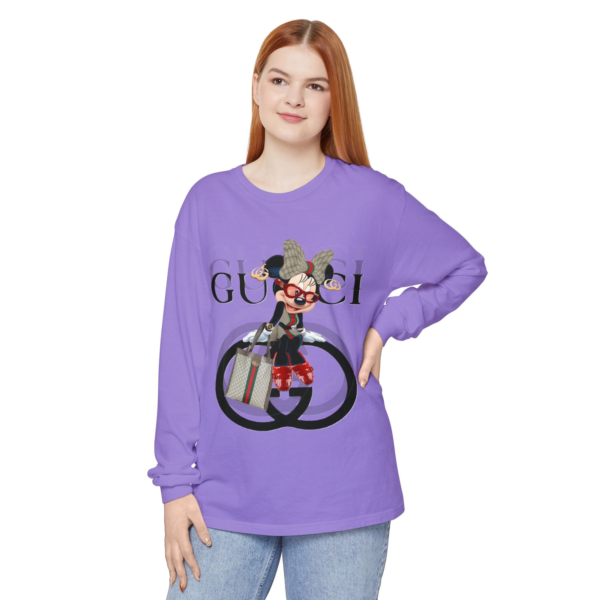 Maxi Mouse Team Diva Long Sleeve T-Shirt