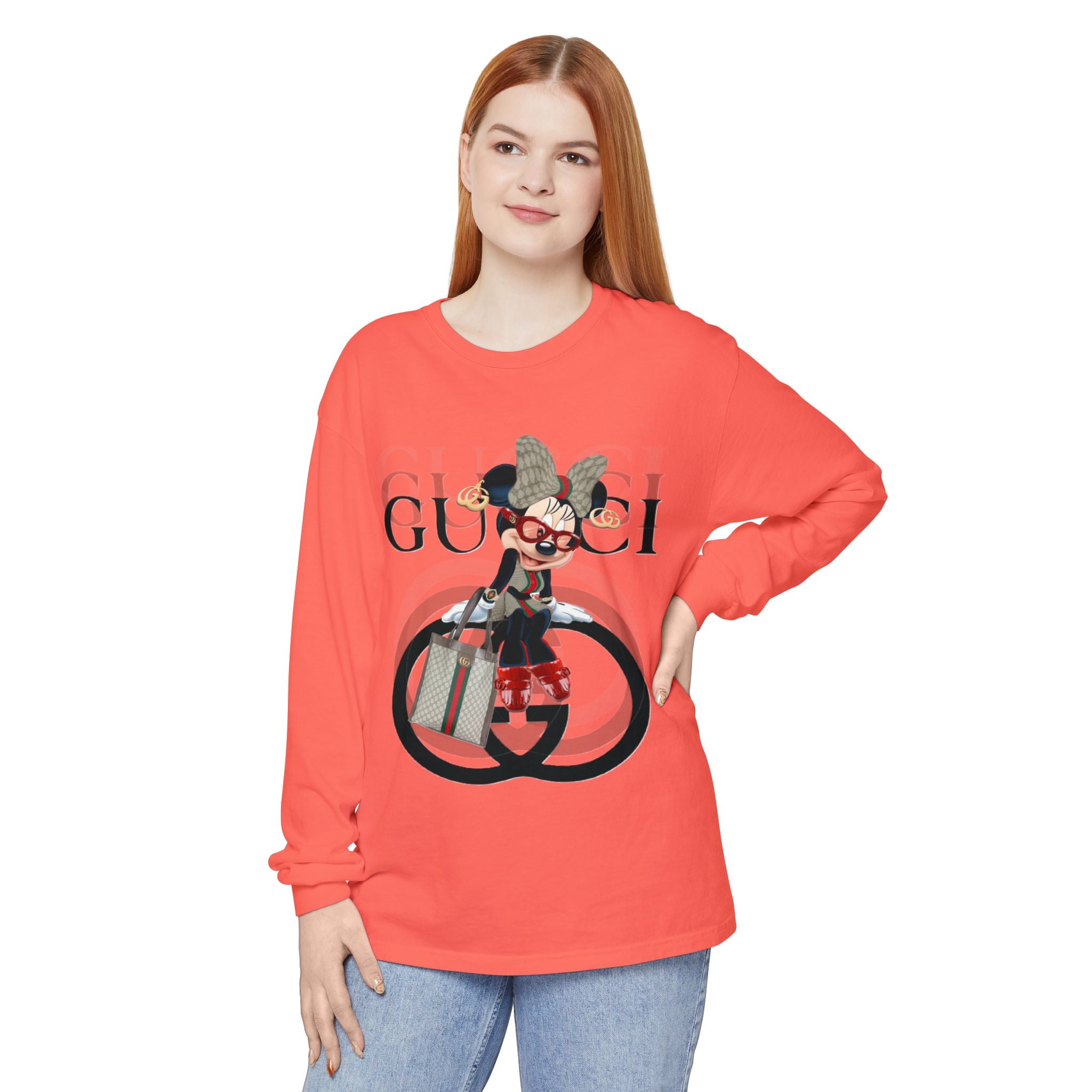 Maxi Mouse Team Diva Long Sleeve T-Shirt