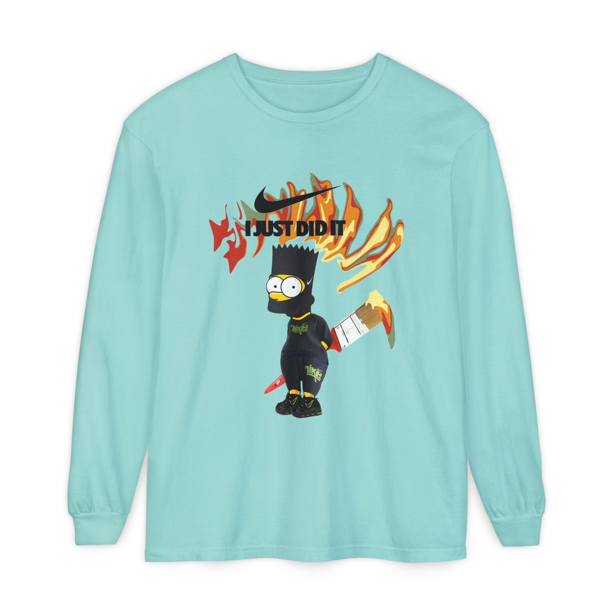 Bad Boy Collection Graphic Long Sleeve Tee — "I Just Did It" Streetwear