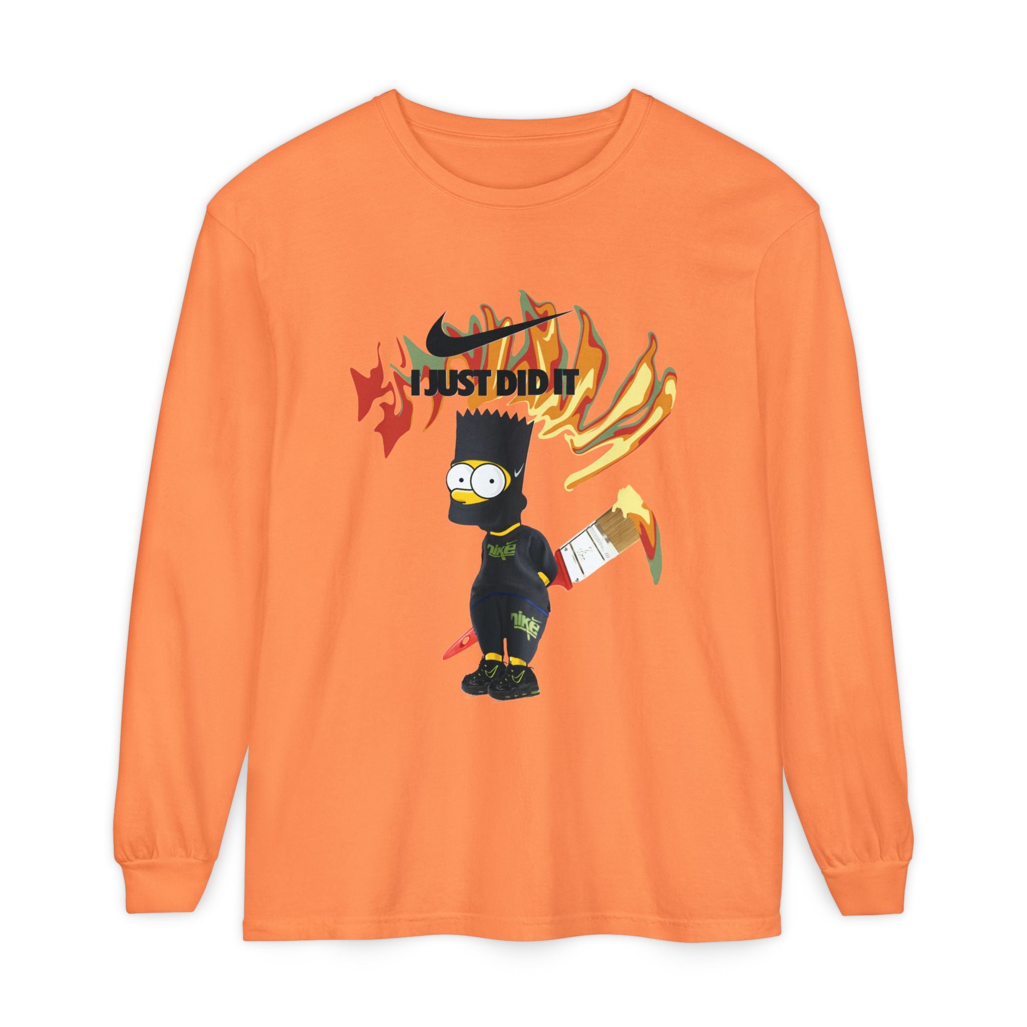 Bad Boy Collection Graphic Long Sleeve Tee — "I Just Did It" Streetwear