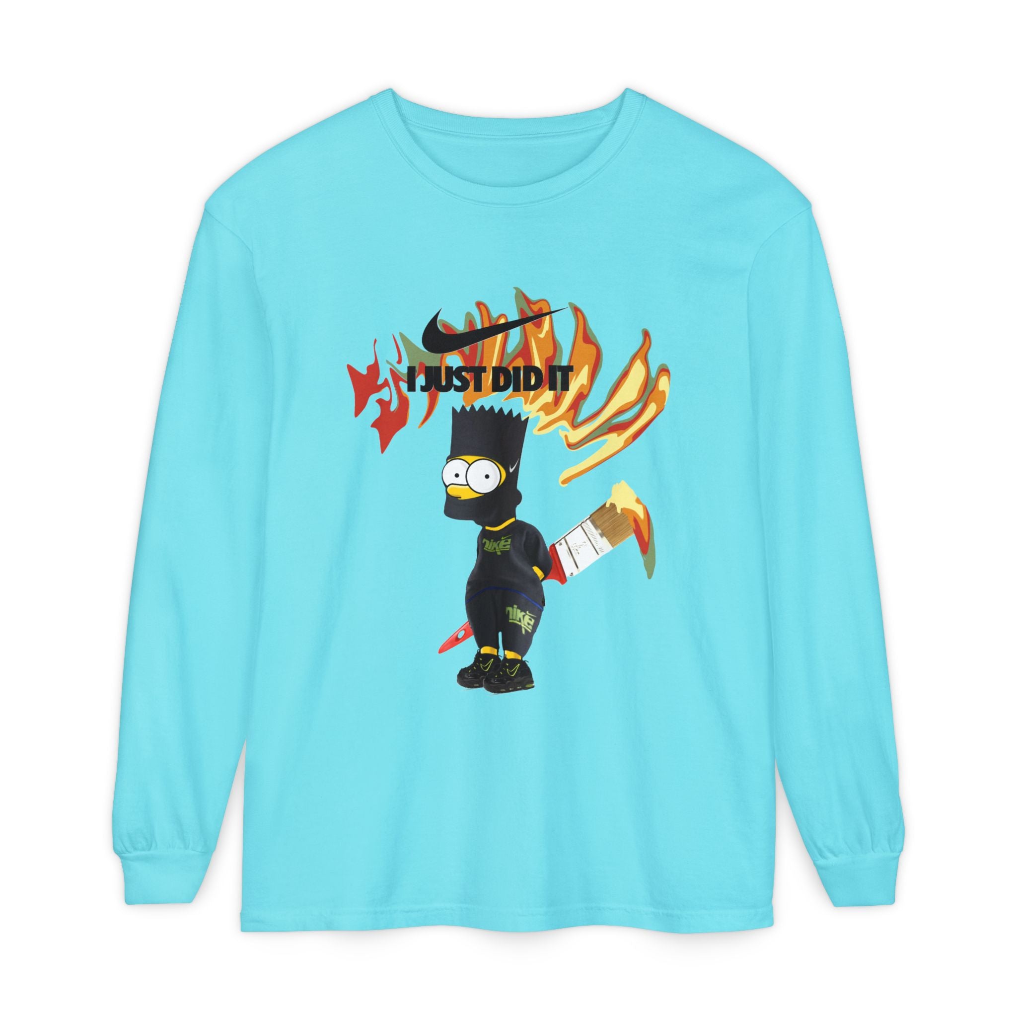 Bad Boy Collection Graphic Long Sleeve Tee — "I Just Did It" Streetwear