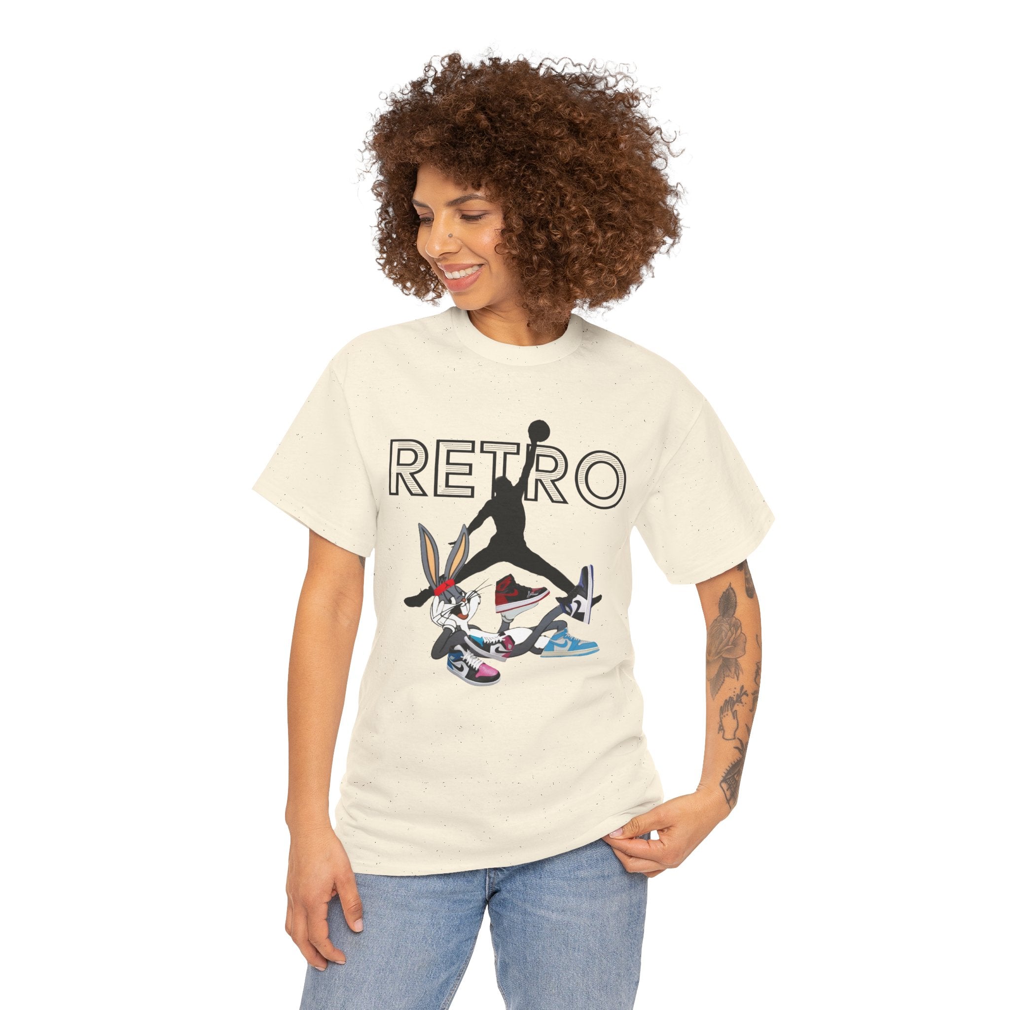 Retro Bugs  Sneaker Tee