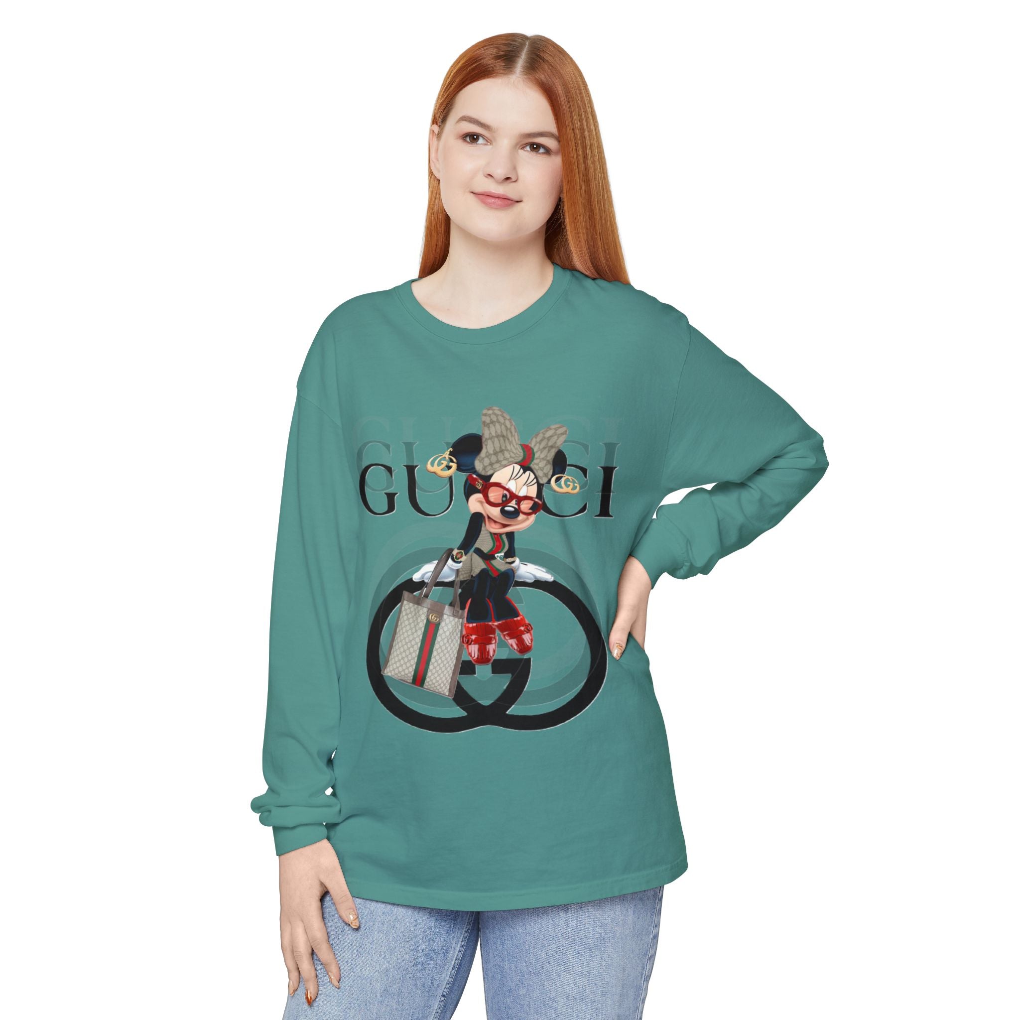 Maxi Mouse Team Diva Long Sleeve T-Shirt