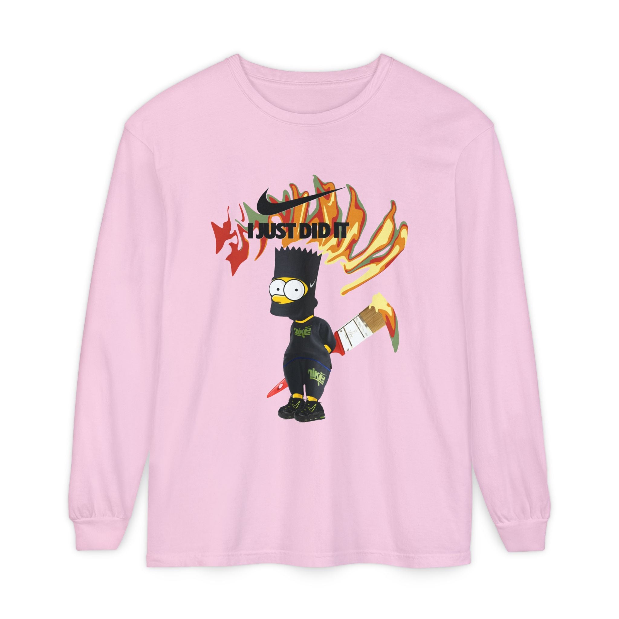 Bad Boy Collection Graphic Long Sleeve Tee — "I Just Did It" Streetwear