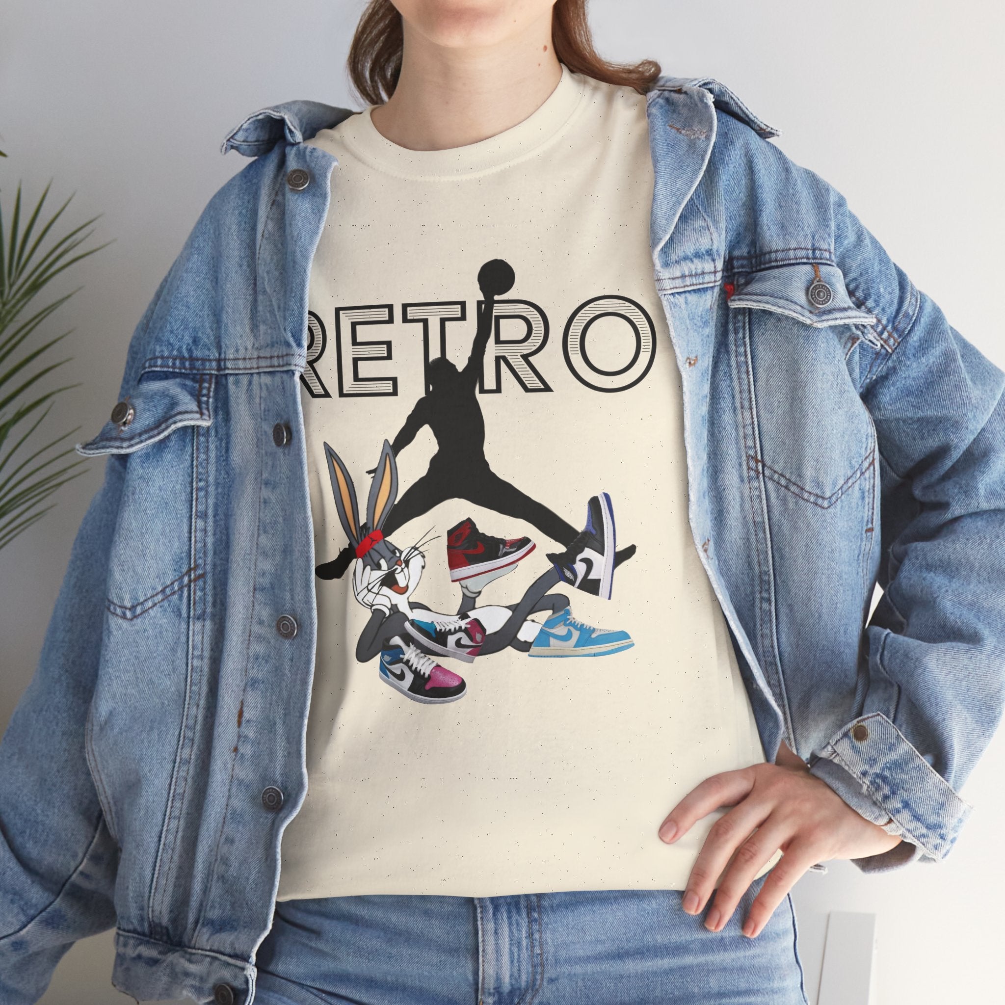 Retro Bugs  Sneaker Tee