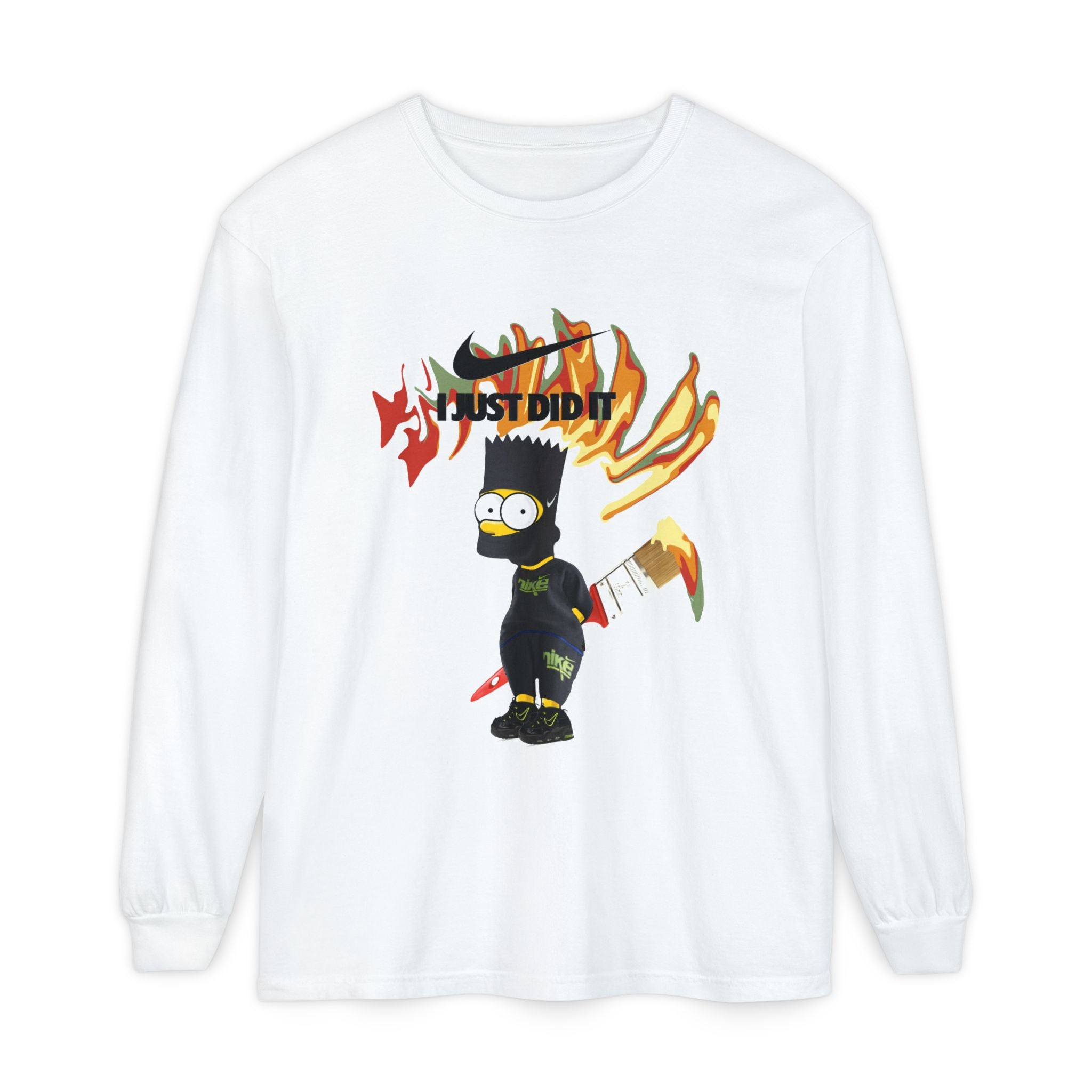 Bad Boy Collection Graphic Long Sleeve Tee — "I Just Did It" Streetwear